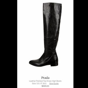 Black Prada Boots